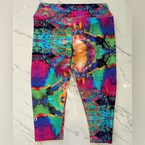 Doña Jo Colorful Women’s workout Bottoms sz2/L